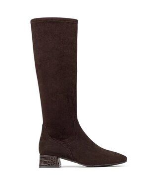 Donald Pliner Regina Boot Dark Brown Suede Size 6 New Without Tags